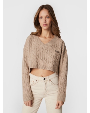 BDG Urban Outfitters Sweter 75438085 Beżowy Regular Fit