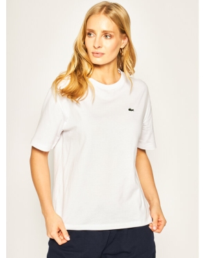 Lacoste T-Shirt TF5441 Biały Boy Fit
