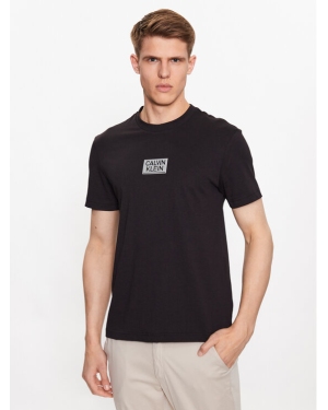 Calvin Klein T-Shirt Gloss Stencil K10K111528 Czarny Regular Fit