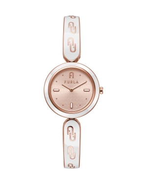 Furla zegarek damski kolor różowy