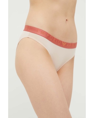 Emporio Armani Underwear figi kolor beżowy