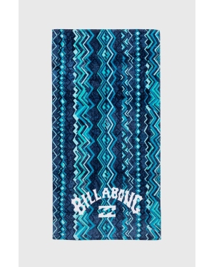 Billabong ręcznik bawełniany kolor niebieski