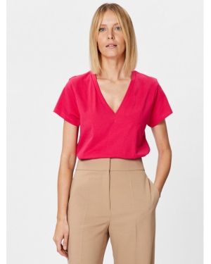 Sisley T-Shirt 3096L400B Różowy Regular Fit