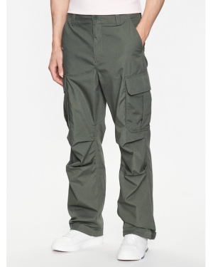 Tommy Jeans Spodnie materiałowe Aiden DM0DM15970 Zielony Baggy Fit