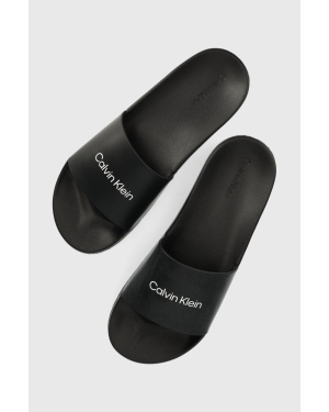 Calvin Klein klapki CHUNCKY POOL SLIDE R męskie kolor czarny HM0HM01063