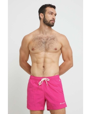Champion szorty kąpielowe kolor różowy