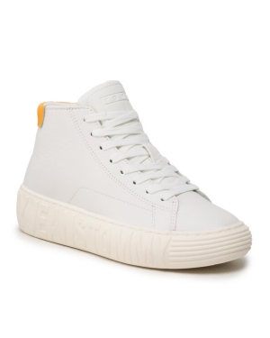 Tommy Jeans Sneakersy Tjw New Cupsole Leather Mc EN0EN02213 Biały