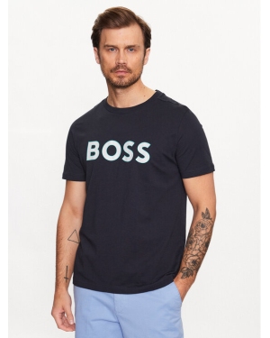 Boss T-Shirt 50488793 Niebieski Regular Fit