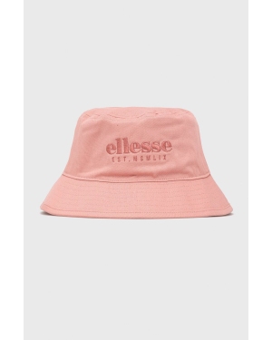 Ellesse kapelusz bawełniany kolor różowy bawełniany