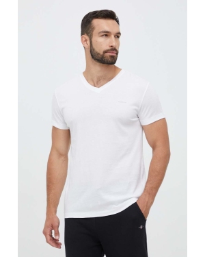Gant t-shirt 2-pack męski kolor biały gładki