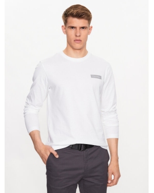 Calvin Klein Longsleeve K10K112157 Biały Regular Fit