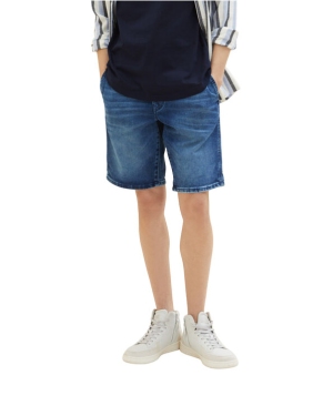 Tom Tailor Denim Szorty jeansowe 1035516 Niebieski