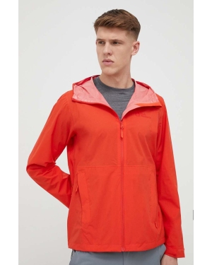Jack Wolfskin kurtka outdoorowa Elsberg 2.5L kolor pomarańczowy