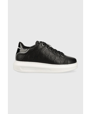 Karl Lagerfeld sneakersy skórzane KAPRI KC kolor czarny KL62523F