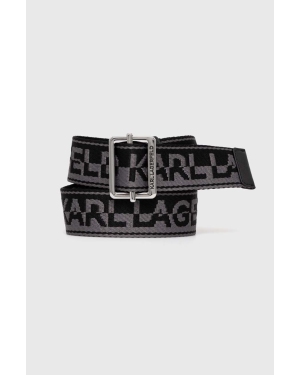 Karl Lagerfeld pasek kolor czarny
