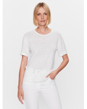 Peserico T-Shirt S06167J0 Biały Regular Fit
