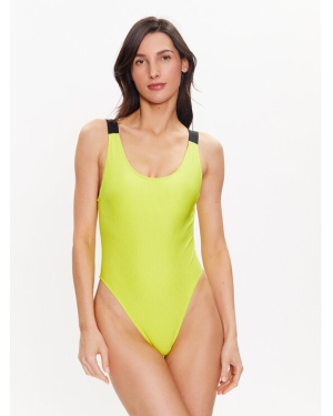 Calvin Klein Swimwear Strój kąpielowy KW0KW01996 Żółty