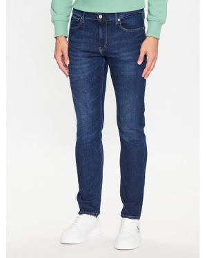 Calvin Klein Jeans Jeansy J30J323384 Granatowy Slim Fit