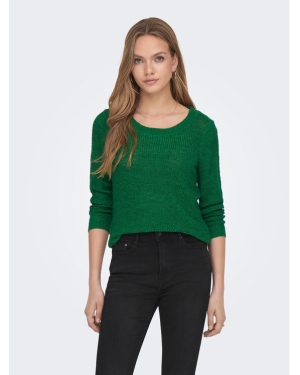 ONLY Sweter 15113356 Zielony Regular Fit