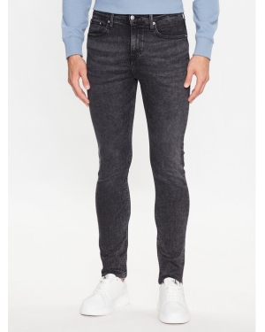 Calvin Klein Jeans Jeansy J30J323369 Czarny Skinny Fit