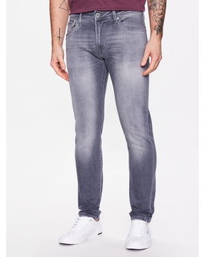 Pepe Jeans Jeansy Stanley PM206326UE8 Szary Regular Fit