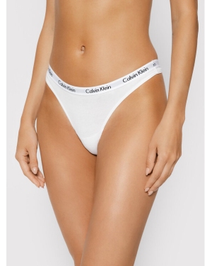 Calvin Klein Underwear Stringi 0000D1617E Biały