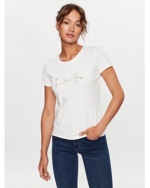 Liu Jo T-Shirt TF3282 J0088 Biały Regular Fit