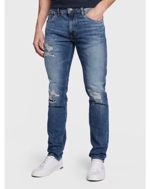 Pepe Jeans Jeansy Stanley PM206816 Granatowy Tapered Fit