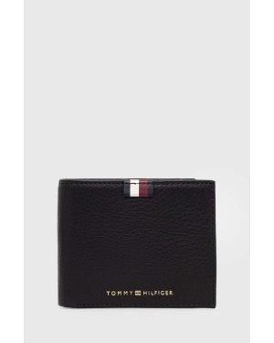 Tommy Hilfiger portfel skórzany męski kolor czarny