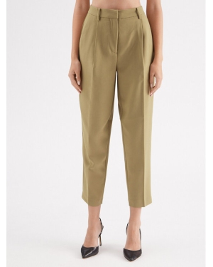 Bruuns Bazaar Spodnie materiałowe Cindy BBW2393 Zielony Loose Fit