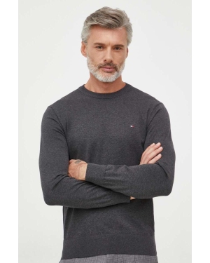 Tommy Hilfiger sweter męski kolor szary lekki