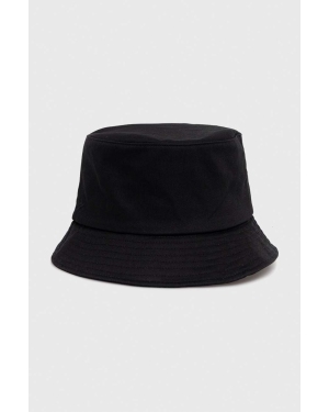 United Colors of Benetton kapelusz bawełniany kolor czarny bawełniany
