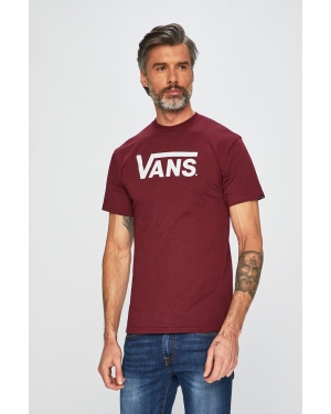 Vans - T-shirt VN000GGGZ281-Burgundy/W