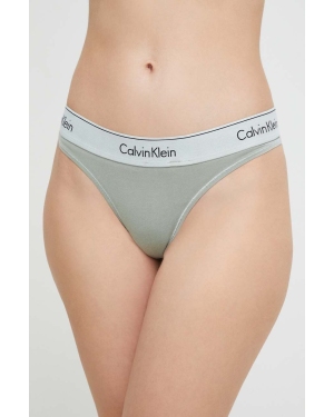 Calvin Klein Underwear stringi kolor zielony