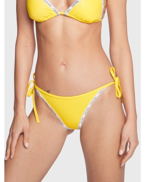 Calvin Klein Swimwear Dół od bikini KW0KW01951 Żółty