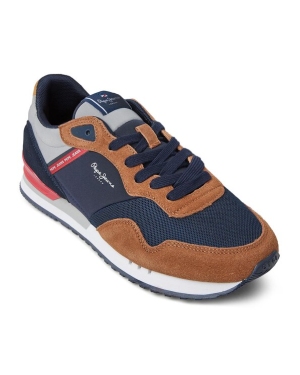Pepe Jeans Sneakersy PMS30992 Brązowy