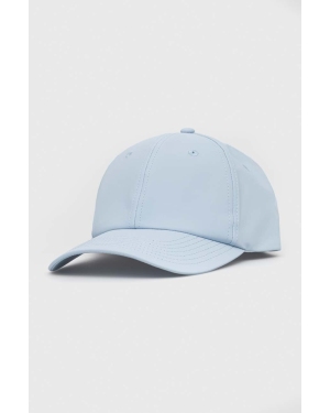 Rains czapka z daszkiem 13600 Cap kolor niebieski gładka