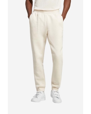 adidas Originals spodnie dresowe Trefoil Essentials Pants kolor beżowy gładkie IA4836-KREMOWY