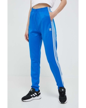 adidas Originals spodnie dresowe kolor niebieski z aplikacją II0753