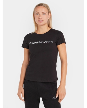 Calvin Klein Jeans T-Shirt J20J220253 Czarny Slim Fit