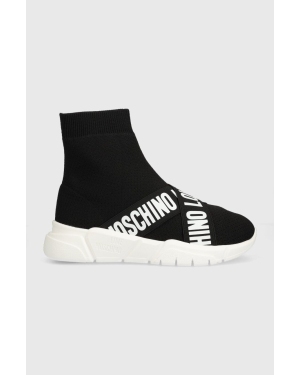 Love Moschino sneakersy kolor czarny JA15263G1HIZ500A