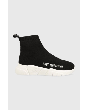 Love Moschino sneakersy kolor czarny JA15343G1HIZ4000
