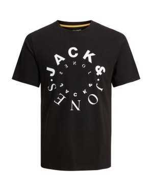 Jack&Jones T-Shirt 12242554 Czarny Regular Fit