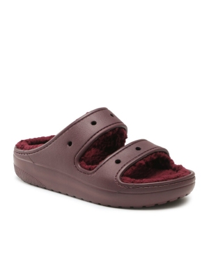 Crocs Klapki Crocs Classic Cozzy Sandal 207446 Fioletowy