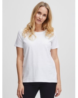 Fransa T-Shirt 20605388 Biały Regular Fit