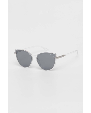 4F okulary przeciwsłoneczne kolor srebrny