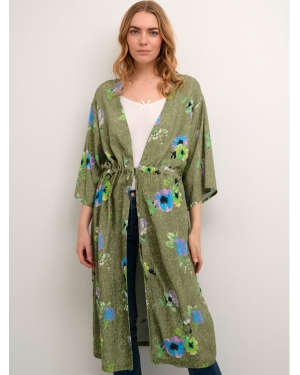 Cream Kimono Bahia 10608185 Zielony Loose Fit