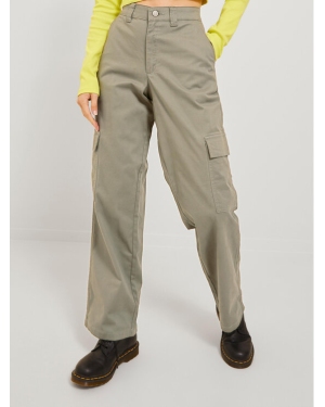 JJXX Spodnie materiałowe 12236946 Zielony Regular Fit
