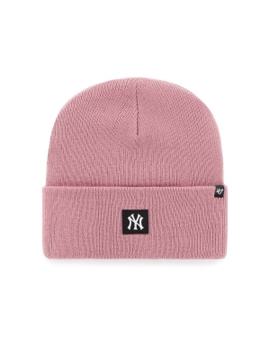 47brand czapka MLB New York Yankees kolor różowy