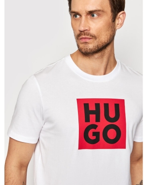 Hugo T-Shirt Daltor 50473891 Biały Regular Fit